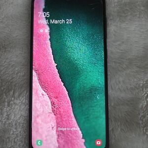 Samsung Smartphone - Pink and Green - Unbranded Model